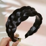 Bentita pentru par impletita spic din fibra sintetica lata BST020AA Brunet Bentita pentru par impletita spic din fibra sintetica lata BST020AA Brunet